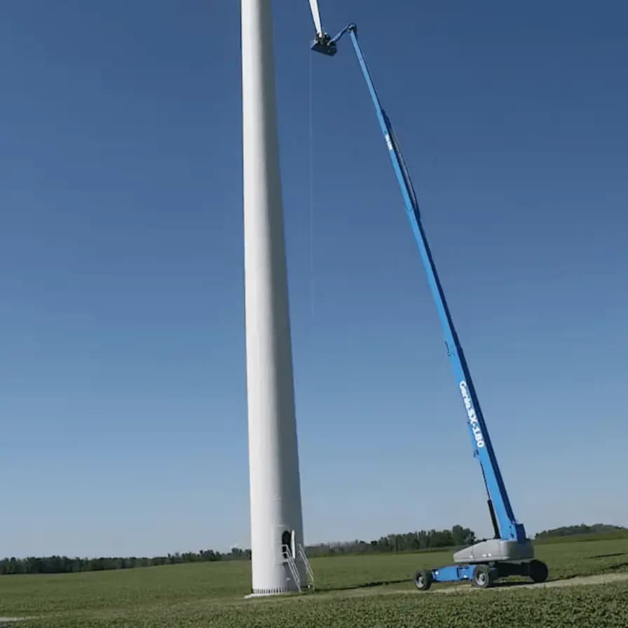 Plataforma Ultra Boom de grande altura