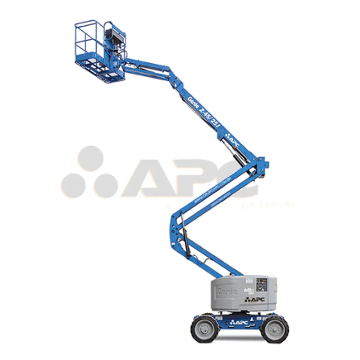 Plataforma elevatória Genie Z-45/25 RT (ALL TERRAIN) para locação no Grupo APC
