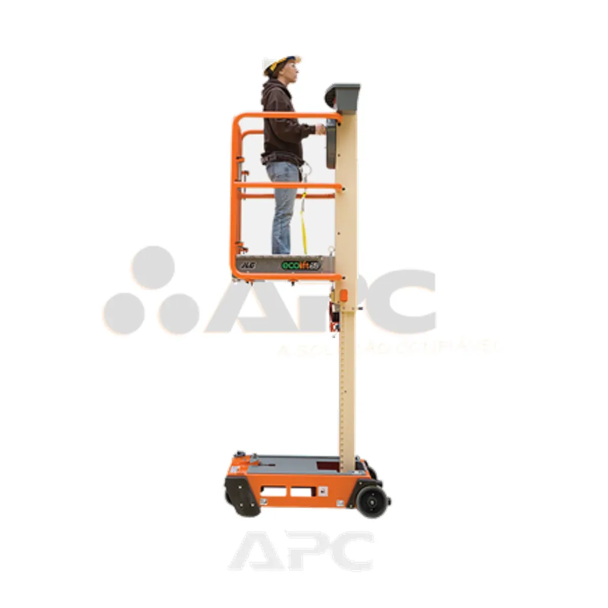 Plataforma elevatória JLG ECOLIFT-50-DC-NMT-2 para locação no Grupo APC