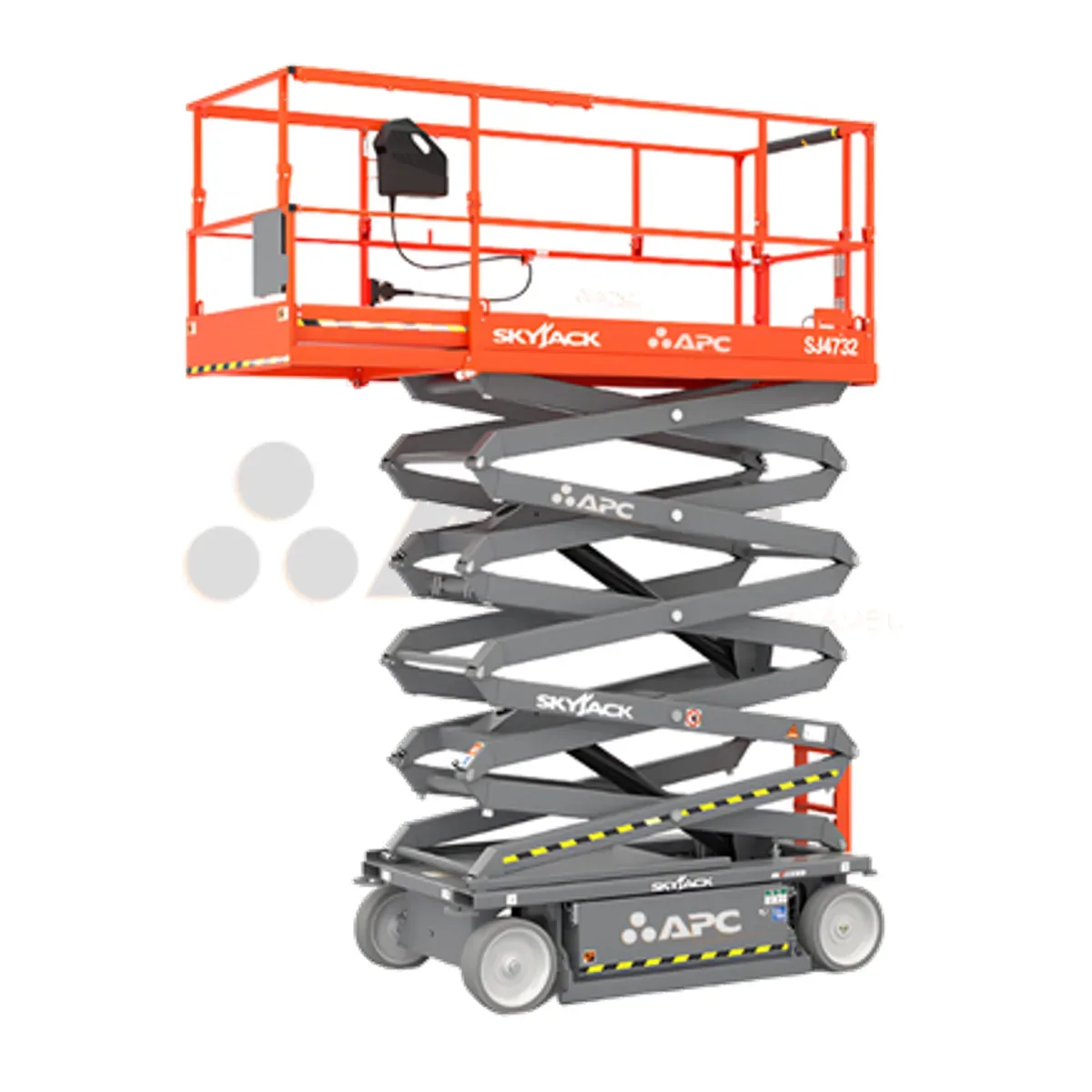 Plataforma elevatória Skyjack SJIII 4732 NMT para locação no Grupo APC