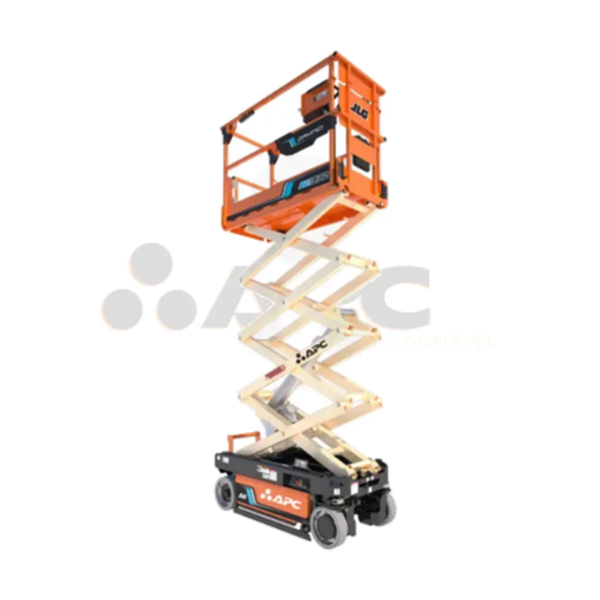 Plataforma elevatória JLG AE1932 DaVinci All-Electric NMT para locação no Grupo APC
